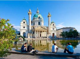 Operngasse-Karlsplatz，位于维也纳金色大厅附近的酒店