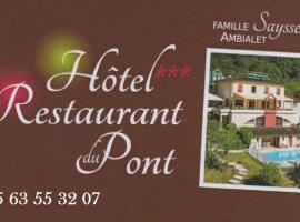 波特之家餐厅酒店，位于Ambialet的低价酒店