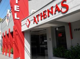 Hotel Athenas e Convenções，位于阿拉萨图巴阿拉萨图巴机场 - ARU附近的酒店