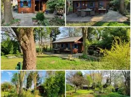 Chalet in paradise garden