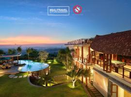 Casa Bonita Villa Bali，位于金巴兰的带按摩浴缸的酒店