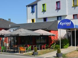 Kyriad Rennes Sud - Cesson Chantepie，位于尚特皮Ouest France Headquarters附近的酒店