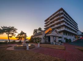 濑户内海钻石酒店，位于玉野市涩川海洋水族馆附近的酒店