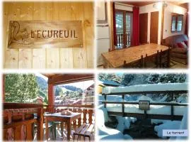 Appartement L'Ecureuil 8 pers -Prox pistes et centre village-