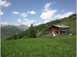 Chalet d'alpage Le Lauzeron，位于艾吉耶Téléski du Col de la Lauze附近的酒店