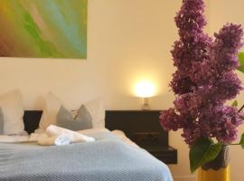 Garni Hotel Biebertal am Milseburgradweg，位于霍夫比伯的酒店