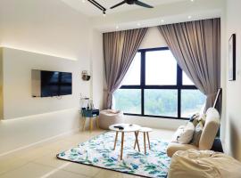 Le Pavilion by Salaam Suites, 5 pax, near Setiawalk，位于普崇的酒店