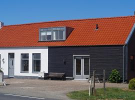 Vakantiewoning Het Olietunnetje，位于Ovezande的带停车场的酒店