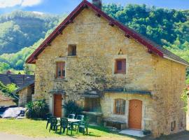 Gîte des reculées，位于Ladoye-sur-Seille的度假屋