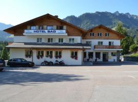 巴德施瓦茨塞酒店，位于巴德施瓦茨塞Gastlosenexpress Quad Ski Lift附近的酒店
