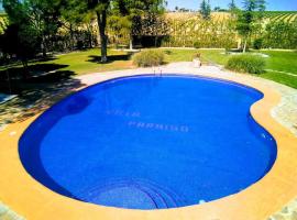 Spacious Villa with Private Pool, Villafranca De Los Caballeros，位于Villafranca de los Caballeros的酒店