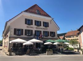 Hôtel-de-Ville de La Brévine，位于La Brévine的酒店