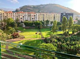 Modern apartment in Funchal, near city centre, 80m²，位于Palmeira的酒店