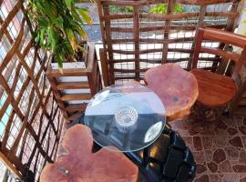 One bedroom appartement with city view furnished terrace and wifi at Souillac，位于Souillac的酒店