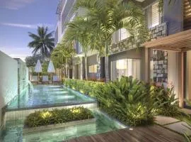 Charming apartment in Flic en Flac with shared pool