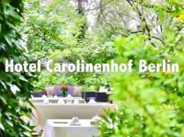 卡罗琳彩云之南酒店，位于柏林夏洛滕堡-威尔默斯多夫的酒店