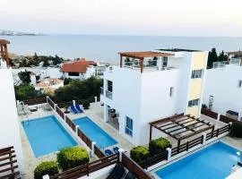 Elegant Villa in Peyia with Sea View and Private Pool