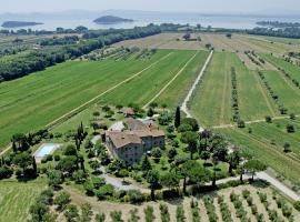 La Fattoria del Rio di Sopra - Agriturismo Baldeschi，位于特拉西梅诺湖畔托罗的酒店