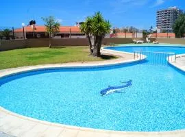 2 bedrooms appartement at Santa cruz de tenerife 600 m away from the beach with sea view shared pool and furnished balcony