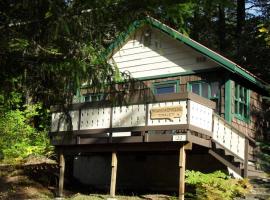 Mountainside Chalet - Tiny Home，位于帕克伍德的度假屋