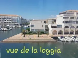 La Perle Marine, Cosy et rénové à 200 m de la plage, appartement entier, 1 chambre, vue Marina des Quilles, parking et Wifi