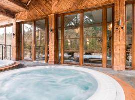 Aries Hotel & SPA Wisła，位于维斯瓦的带停车场的酒店