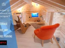 Le cocon du Catogne proche Martigny Verbier - Netflix -