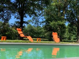 The Annex Retreat - a luxury countryside villa，位于Geijsteren的度假屋