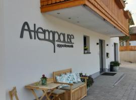 Die Atempause - appartements，位于弗拉绍空间喷嘴 1附近的酒店