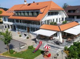 Gasthof zum Schlüssel La Méridienne Fribourg SA，位于Ueberstorf的酒店