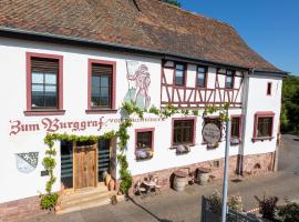 Hotel Zum Burggraf，位于诺伊莱宁恩的酒店