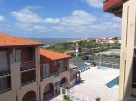 Appartement T2 avec piscine idéalement situé - aperçu mer，位于安格雷的酒店