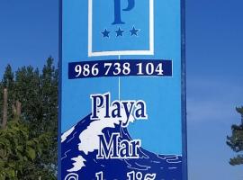 Pension Playa Mar Cachadiñas，位于Balea的民宿