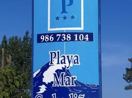 Pension Playa Mar Cachadiñas，位于Balea的酒店