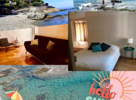 Maison Village Cosy 450m de la plage , 2km de la ville Cap Corse，位于San-Martino-di-Lota的酒店