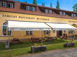 Zámecký hotel Metternich，位于金日瓦特矿泉镇的酒店
