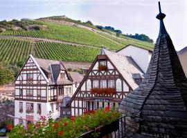 AKZENT Hotel Berg's Alte Bauernschänke- Wellness und Wein，位于吕德斯海姆的酒店