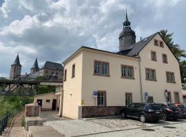 Ferienwohnung am Schloss Rochlitz，位于Rochlitz哈希里茨城堡附近的酒店