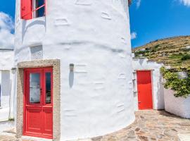 Old Windmill in Triandaros village，位于Triandáros的酒店