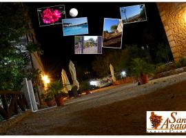 圣亚加塔农庄酒店，位于皮亚纳德利亚尔巴内西的乡间豪华旅馆