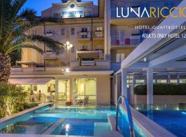 Hotel Luna Riccione e Aqua Spa Only Adults +12，位于里乔内的酒店