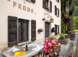 Ristorante Albergo Froda，位于Gerra Verzasca的酒店