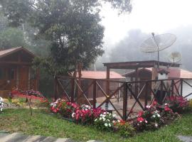 Monte Suiço - Chalés para locação，位于瓜拉米兰加的山林小屋