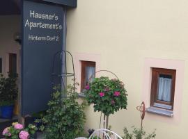 Hausner`s Hotel-Apartments，位于Altenstadt an der Waldnaab的公寓