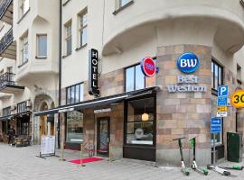 Best Western Hotel at 108，位于斯德哥尔摩Stockholm City Centre的酒店