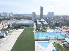 Cozy Homestay with WiFi @Encorp Strand Mall @Alpha IVF，位于八打灵再也的酒店