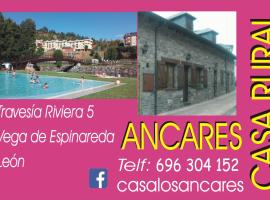 Casa los Ancares，位于Vega de Espinareda的低价酒店