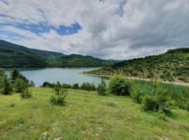 Zavojsko jezero Pirot - smestaj Manic，位于Gostuša的酒店
