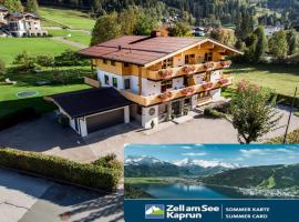 Appartement Mühle - including Summercard, Sauna, Kaprun's largest private garden with panoramic view，位于卡普伦的酒店