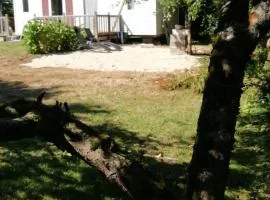 mobil-home à la campagne